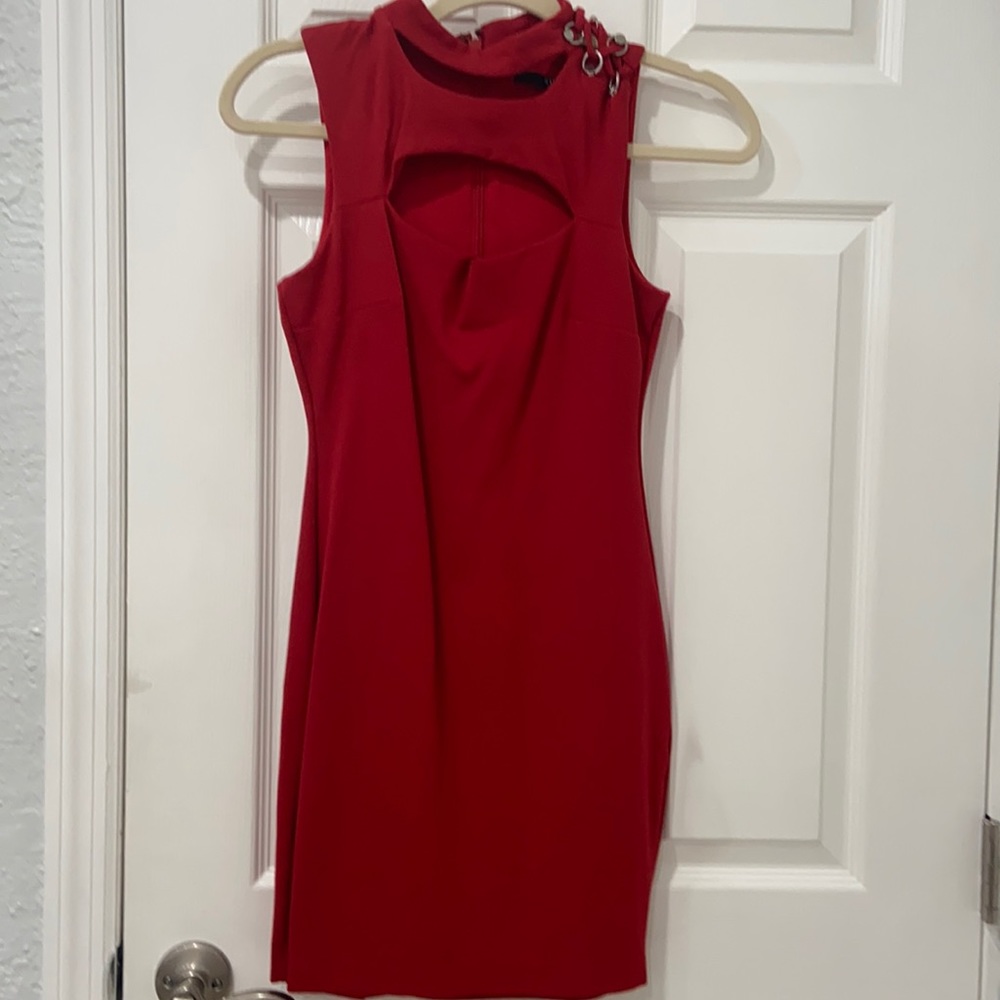 Red dress